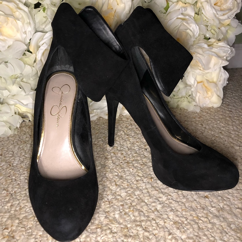 Jessica Simpson ankle strap heel